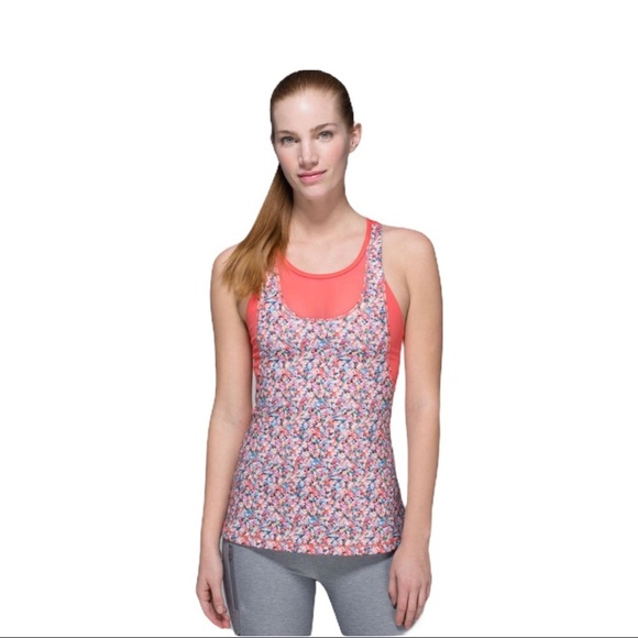 Lululemon Mesh With Me Tank Size 2